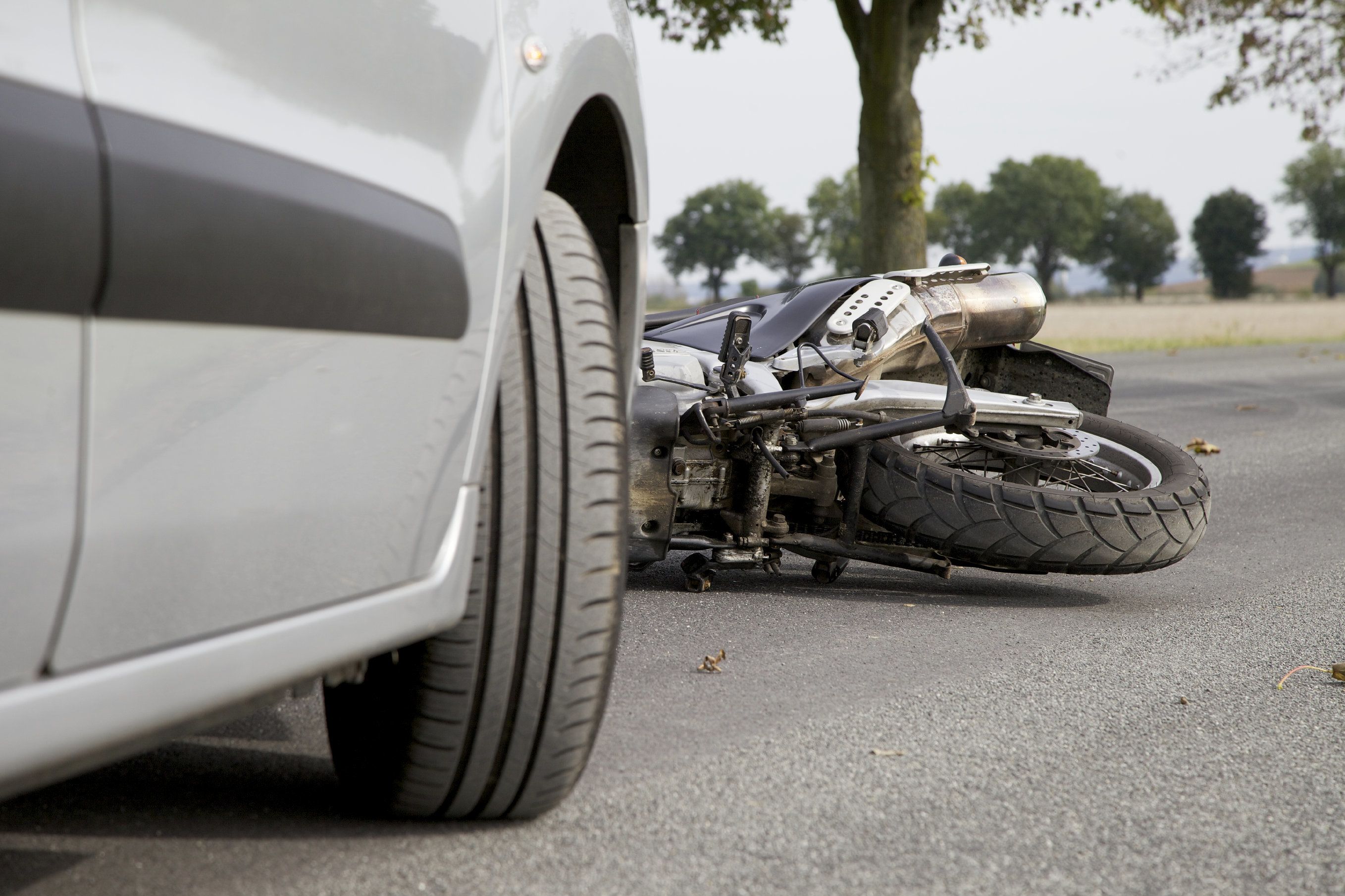motorcycle wreck